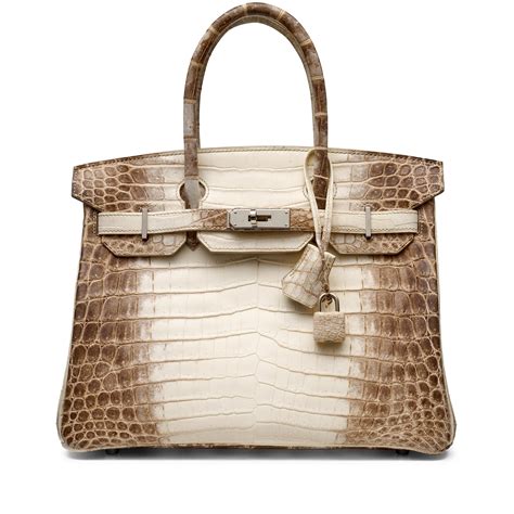 hermes birkin crocodile handbag|Hermes himalayan Birkin 30.